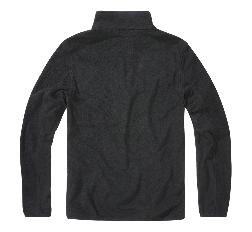 Polaire Brandit Fleece Troyer 170 g/m² col montant et poche de poitrine dissimulée