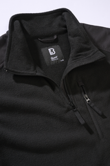 Polaire Brandit Fleece Troyer Ripstop 170 g/m² épaules et coudes renforcés poche de bras
