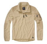 Polaire Brandit Fleece Troyer Ripstop 170 g/m² épaules et coudes renforcés poche de bras