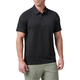 Polo Archer Crest 5.11 Tactical coton pima extensible à col deux parties