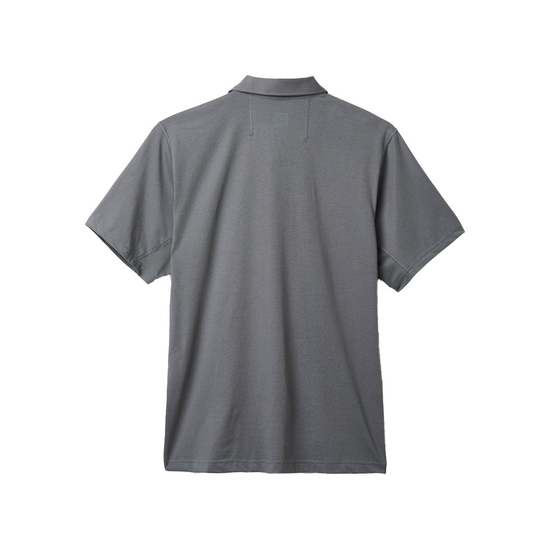 Polo Archer Crest 5.11 Tactical coton pima extensible à col deux parties