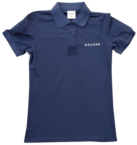 Polo Douane Patrol Equipement coupe femme manches courtes maille piquée Cooldry
