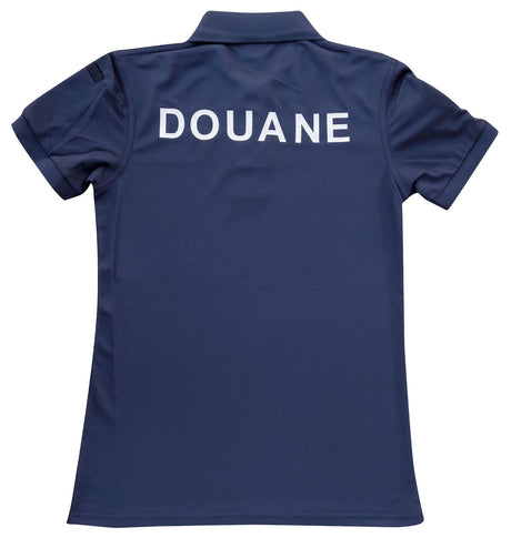 Polo Douane Patrol Equipement coupe femme manches courtes maille piquée Cooldry