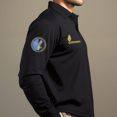 Polo Gendarmerie Mobile Patrol Equipement manches longues Cooldry 180 g/m²