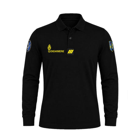 Polo Gendarmerie Mobile Patrol Equipement manches longues Cooldry 180 g/m²