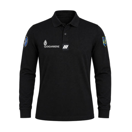 Polo Gendarmerie départementale Patrol Equipement manches longues Cooldry 180 g/m²