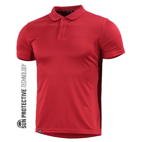 Polo Pentagon Anassa en polyester 175 g/m² protection solaire UPF 50+ EN 13758-1