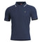 Polo Pentagon Aniketos en piqué CVC coton polyester 220 g/m² à col anti-roulement