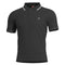 Polo Pentagon Aniketos en piqué CVC coton polyester 220 g/m² à col anti-roulement