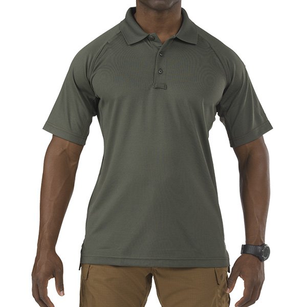 Polo Performance 5.11 Tactical polyester 193 g hydrofuge antimicrobien