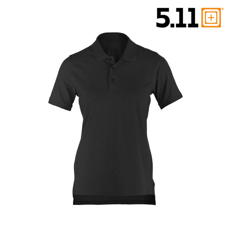 Polo Professional femme 5.11 Tactical coton piqué 6,8 oz à col baleiné