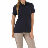 Polo Professional femme 5.11 Tactical coton piqué 6,8 oz à col baleiné