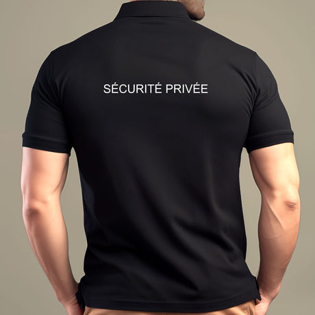 Polo Sécurité privée Patrol Equipement coton piqué 170 g/m² marquage réfléchissant