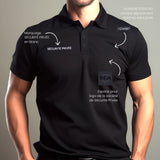 Polo Sécurité privée Patrol Equipement coton piqué 170 g/m² marquage réfléchissant