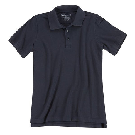 Polo Utility femme 5.11 Tactical coton polyester à coupe longue fendue
