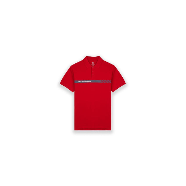 Polo de sécurité incendie GK Safetek manches courtes 100 % coton double surpiqûre