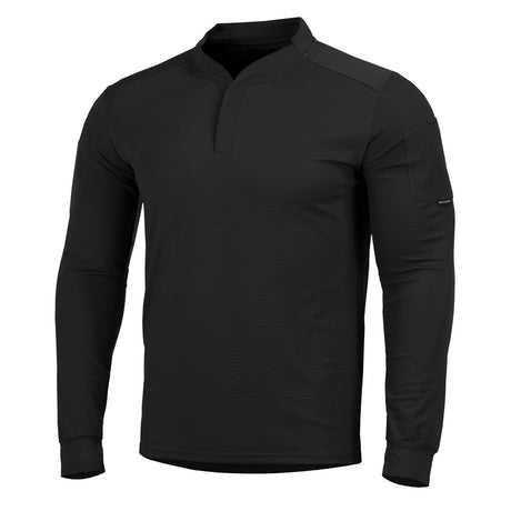 Polo manches longues Pentagon Squad Force en nylon élasthanne 180 g/m² UPF 50+