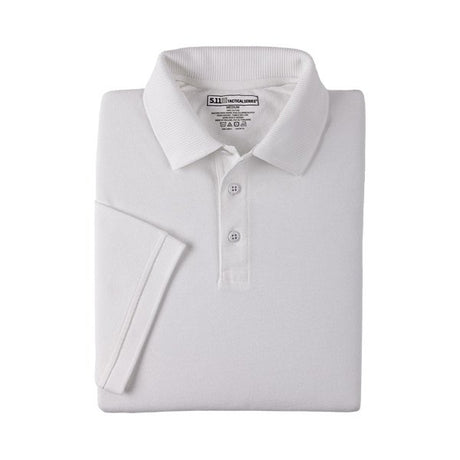 Polo professionnel manches courtes 5.11 Tactical coton jersey 193 g col à baleines flexibles