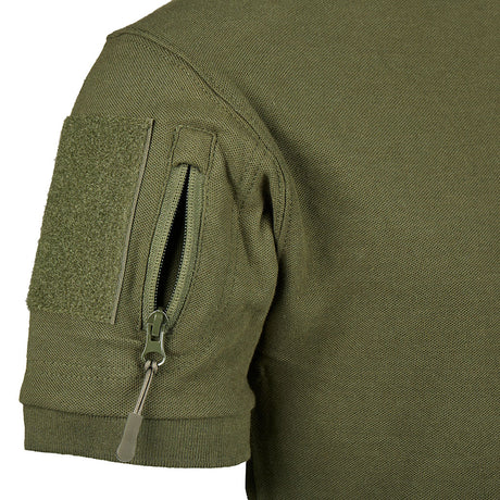 Polo tactique Ares French Army polycoton 230 g/m² poche de manche à glissière