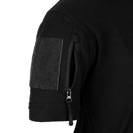 Polo tactique Ares French Forces maille polycoton 230 g/m² et poche de manche