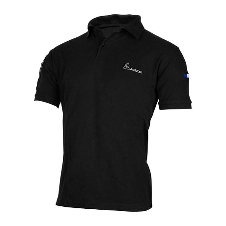 Polo tactique Ares French Forces maille polycoton 230 g/m² et poche de manche