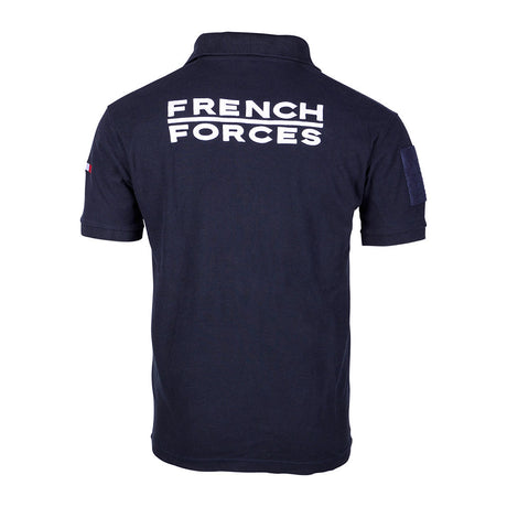 Polo tactique Ares French Forces maille polycoton 230 g/m² et poche de manche
