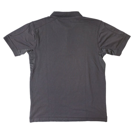 Polo tactique col à glissière coton polyester élasthanne deux poches de manche