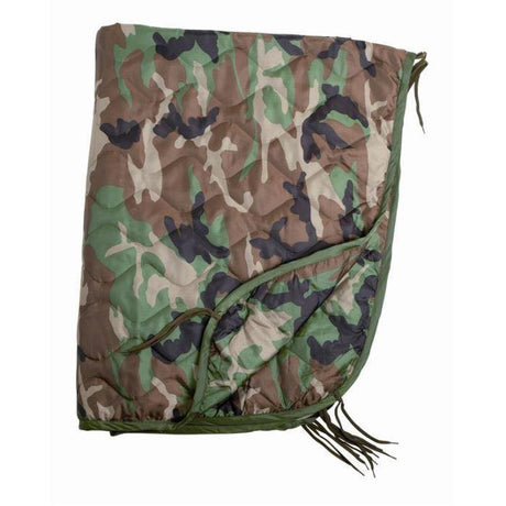 Couverture PONCHO LINER Mil - Tec - Woodland - Welkit.com