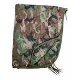 Poncho Liner Mil-Tec polyester matelassé 210 × 150 cm 800 g avec sac de transport