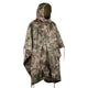 Poncho Mil-Tec CIV-TEC ripstop polyester enduit PVC colonne d'eau 5 000 mm multi-usages