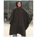 Poncho Mil-Tec type US Army en polyester 210T ripstop enduit polyvinyle colonne d'eau 5000 mm