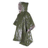 Poncho de secours Tac Maven Zero Hour en polyester aluminisé 127 x 100 cm 75 grammes