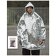 Poncho de survie Mil-Tec Silver polypropylène aluminisé