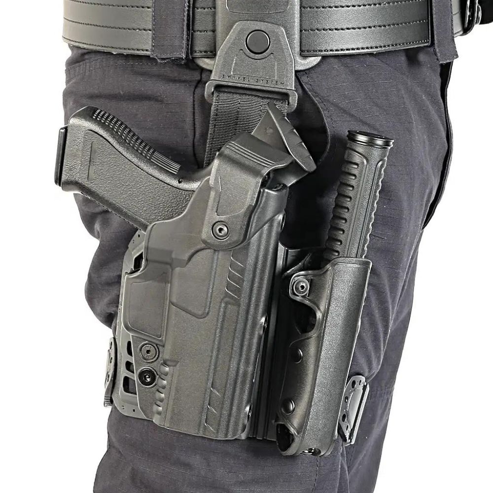 Porte-bâton télescopique GK Pro Tactiknight 17-21 pouces vis de réglage fabriqué en France