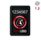 Porte-carte FDO A10 Equipment porte-numéro et logo SÉCU-ONE L. 9 x H. 6,5 cm