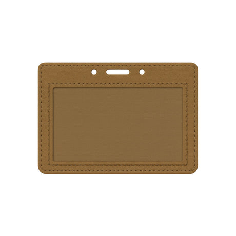 Porte-carte FDO OPEX format carte d'identité 100 x 76 mm à dos auto-agrippant