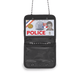 Porte-carte de cou GK Pro en polyamide 10,8 cm de large et 17,8 cm ouvert