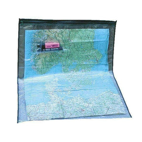 Porte-carte topographique Opex État-Major 61 x 51 cm en vinyle transparent