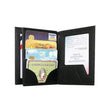 Porte-cartes GK Pro FDO 3 volets cuir emplacement Navigo 125 × 105 mm