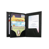 Porte-cartes GK Pro FDO 3 volets cuir emplacement Navigo 125 × 105 mm