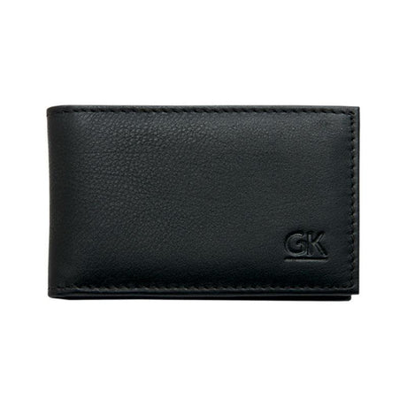 Porte-cartes mini horizontal GK Pro FDO 2 volets cuir 3 emplacements