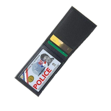 Porte-cartes mini horizontal GK Pro FDO 2 volets cuir 3 emplacements