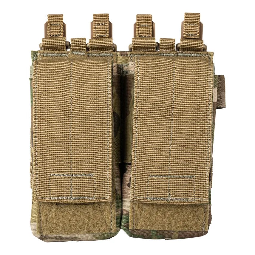 Porte - chargeur fermé DOUBLE AR FLEX COVERT 5.11 Tactical - Multicam - Welkit.com