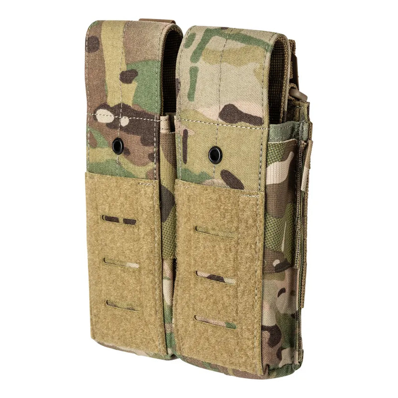 Porte-chargeur double AR 5.11 Tactical Flex à rabat de protection en nylon 500D