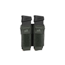 Porte-chargeur double Agilite Pincer Pistol 9 mm à puits polymère et dos MOLLE