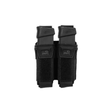 Porte-chargeur double Agilite Pincer Pistol 9 mm à puits polymère et dos MOLLE