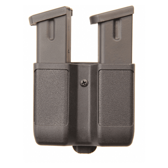 Porte-chargeur double Blackhawk PA à ressort de tension passant et clip ceinture
