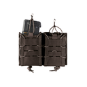 Porte-chargeur double Mil-Tec Open Top Flex pour M4