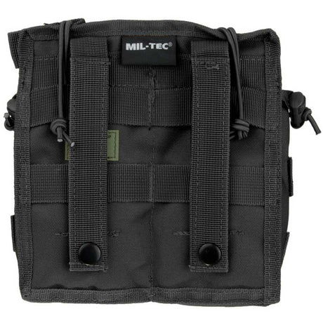 Porte-chargeur double Mil-Tec Open Top pour M4 polyester Oxford PVC compatible MOLLE avec sandow