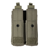 Porte-chargeur double pistolet 5.11 Tactical Flex en nylon 500D avec œillet de drainage